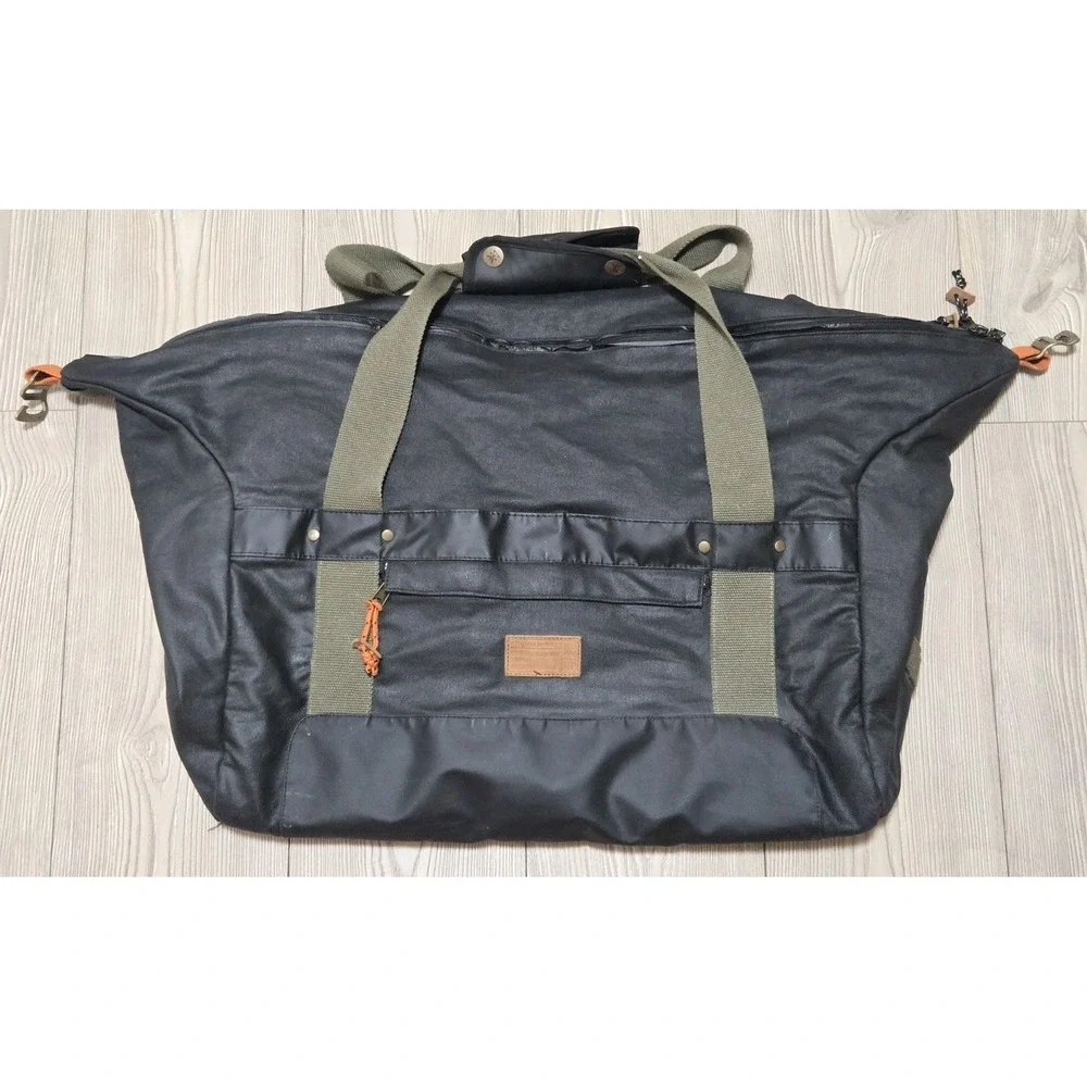 Hex X Roark Revival Duffle Luggage Bag DT8919 Large RARE Black
